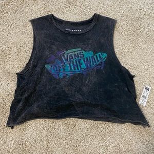 Vans Cropped Tank - NWT